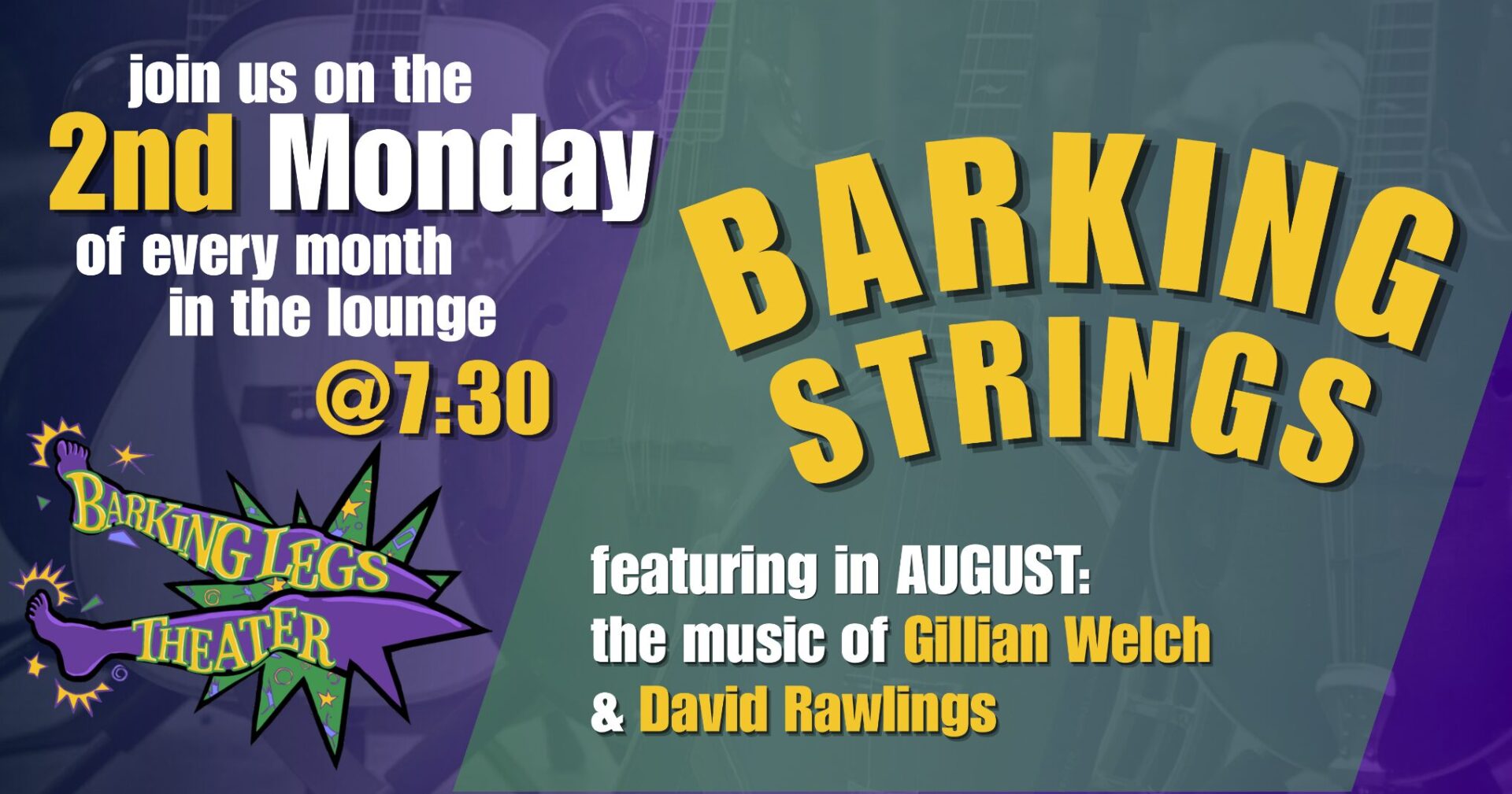 Barking Strings: The Music of Gillian Welch & David Rawlings